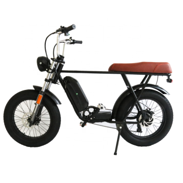 full suspension fat tire 500W motor electric bicycle